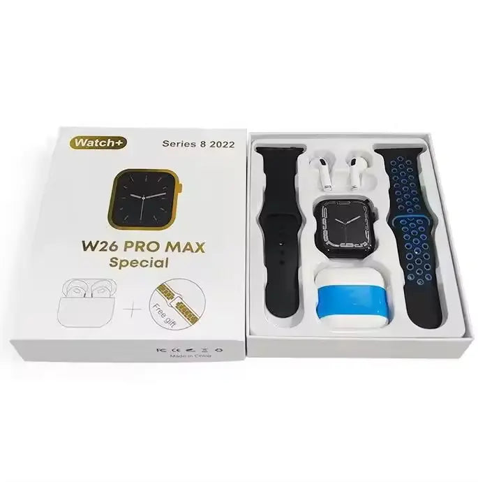 Combo Reloj + Audífonos W26 Pro Max 2024 - expresshop