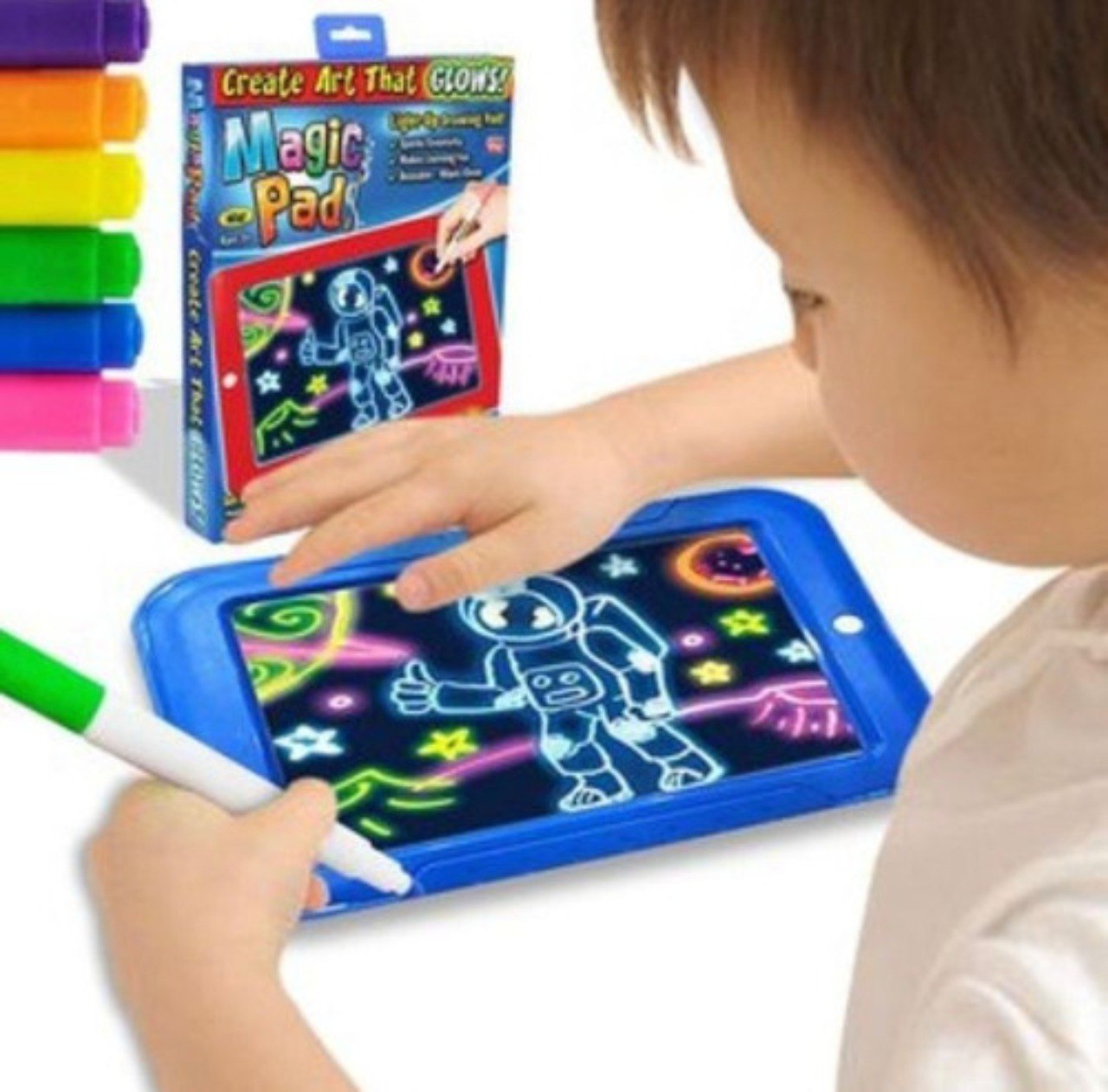 Tableta De Dibujo Con Luz Led Magic Pad