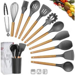 Set De 12 Utensilios De Cocina Silicona - expresshop