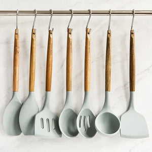 Set De 12 Utensilios De Cocina Silicona - expresshop